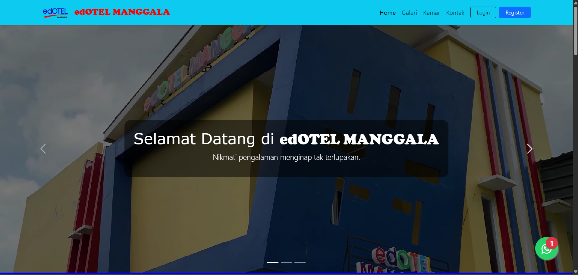 edotel manggala - pengalaman menginap tak terlupakan